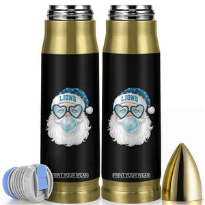 Christmas LF Bullet Tumbler Vintage Retro Santa Bubble Gum Game Day TS10 Black Print Your Wear