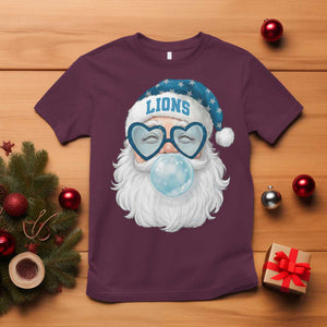 Christmas LF T Shirt Vintage Retro Santa Bubble Gum Game Day TS10 Maroon Print Your Wear