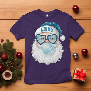 Christmas LF T Shirt Vintage Retro Santa Bubble Gum Game Day TS10 Purple Print Your Wear