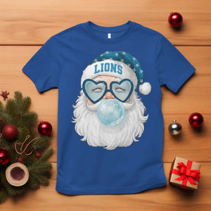 Christmas LF T Shirt Vintage Retro Santa Bubble Gum Game Day TS10 Royal Blue Print Your Wear
