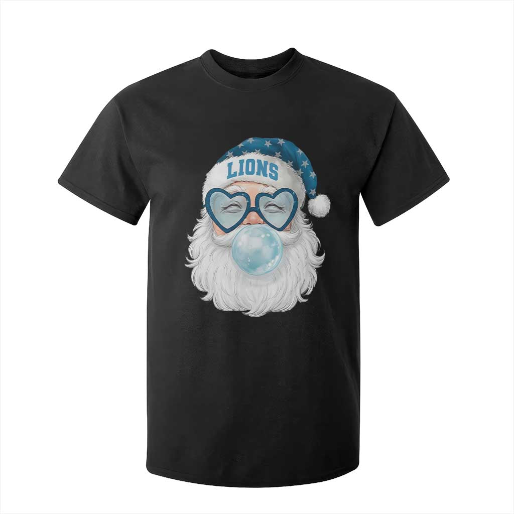 Christmas LF T Shirt For Kid Vintage Retro Santa Bubble Gum Game Day TS10 Black Print Your Wear