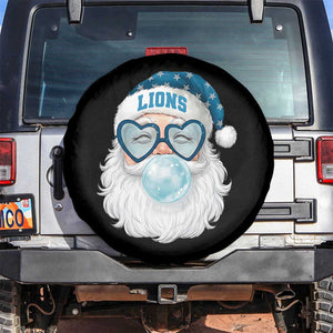 Christmas LF Spare Tire Cover Vintage Retro Santa Bubble Gum Game Day TS10 No hole Black Print Your Wear