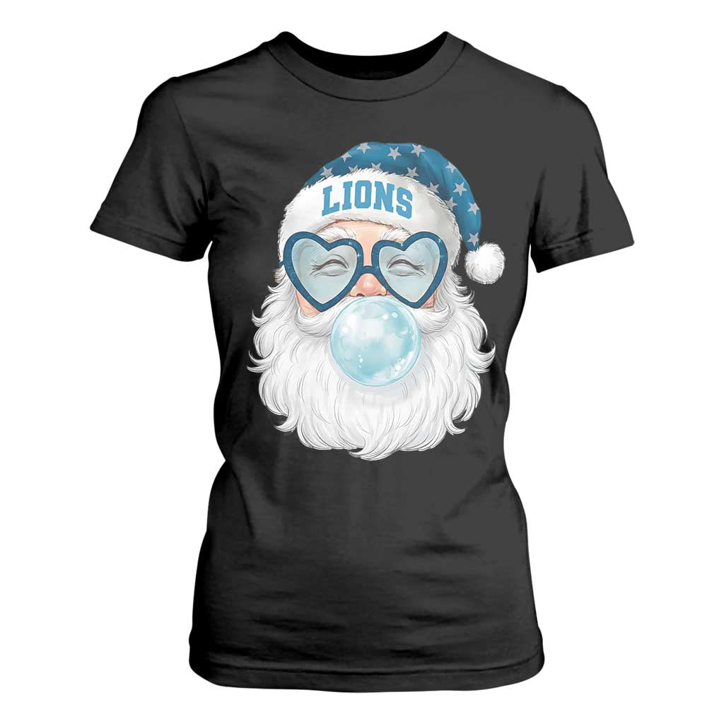 Christmas LF T Shirt For Women Vintage Retro Santa Bubble Gum Game Day TS10 Black Print Your Wear