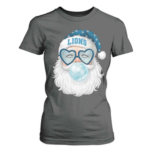 Christmas LF T Shirt For Women Vintage Retro Santa Bubble Gum Game Day TS10 Dark Heather Print Your Wear