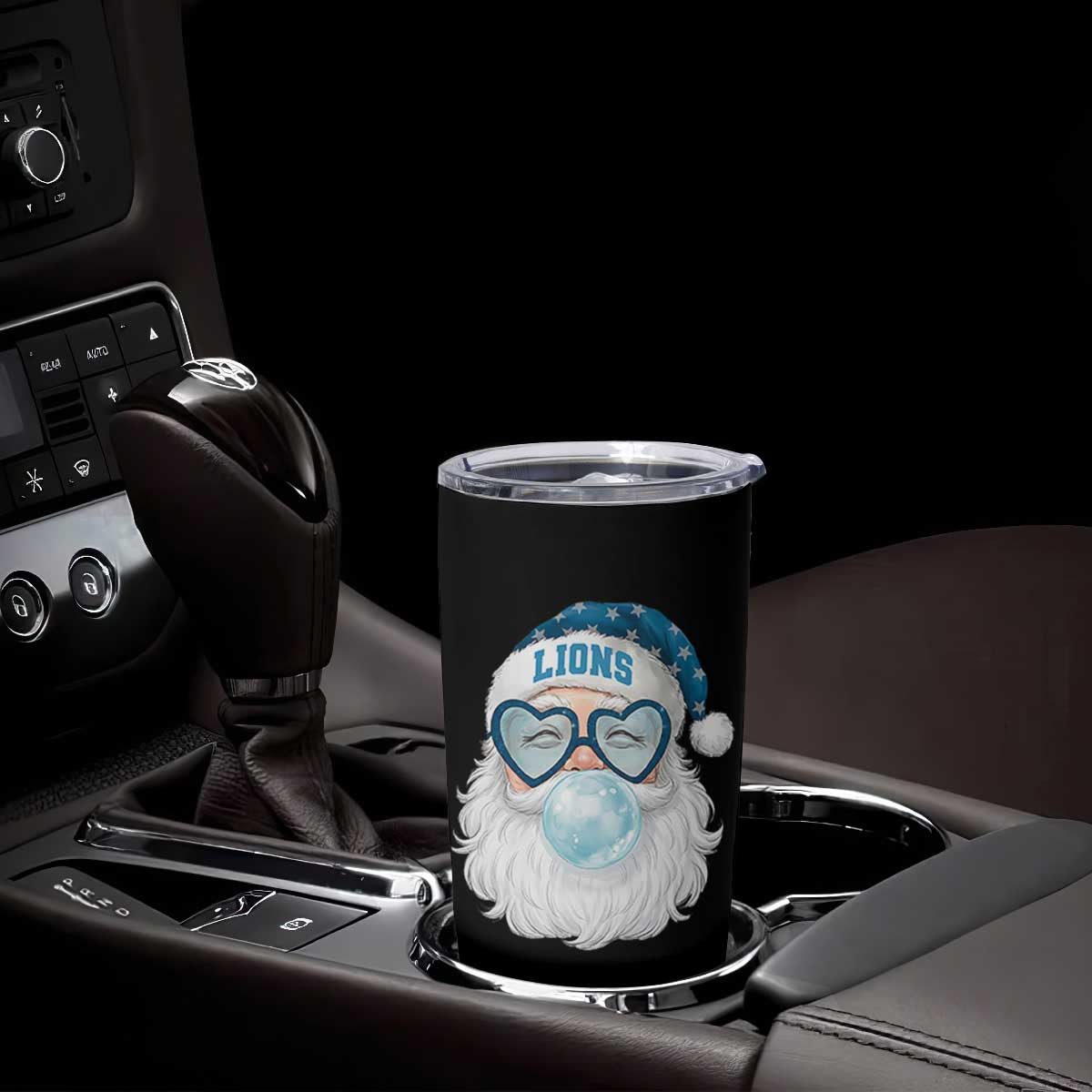 Christmas LF Tumbler Cup Vintage Retro Santa Bubble Gum Game Day TS10 Print Your Wear
