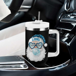 Christmas LF Tumbler With Handle Vintage Retro Santa Bubble Gum Game Day TS10 Print Your Wear