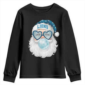 Christmas LF Youth Sweatshirt Vintage Retro Santa Bubble Gum Game Day TS10 Black Print Your Wear