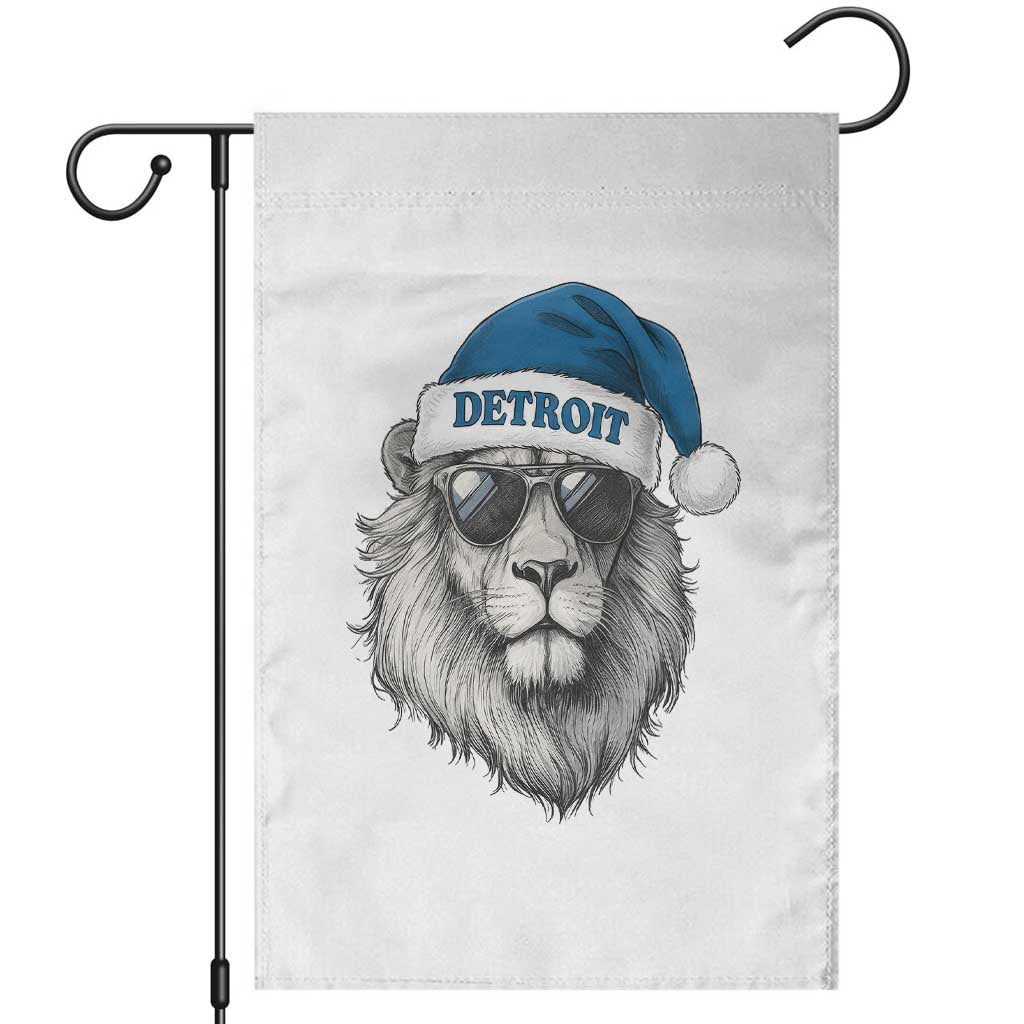 Vintage LF Christmas Garden Flag Game Day Santa Hat Football Lovers TS10 White Print Your Wear