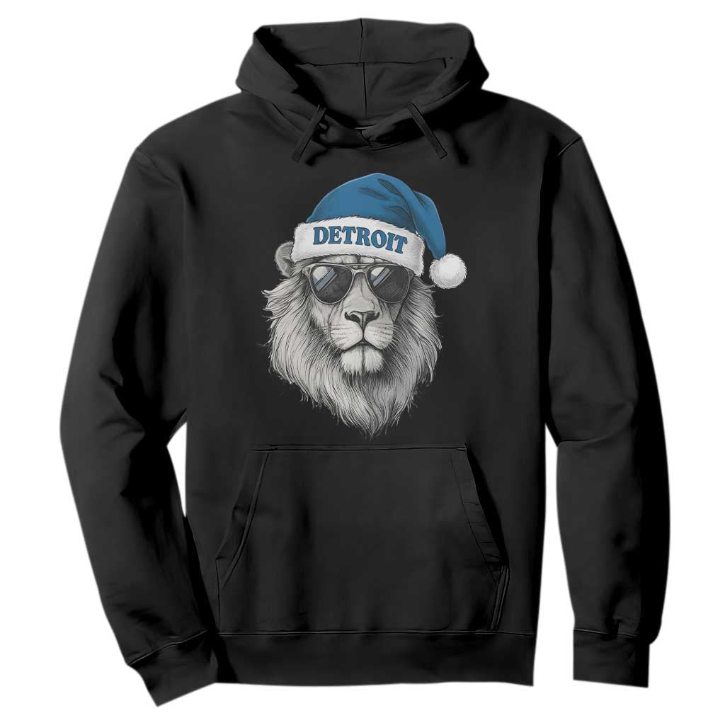 Vintage LF Christmas Hoodie Game Day Santa Hat Football Lovers TS10 Black Print Your Wear
