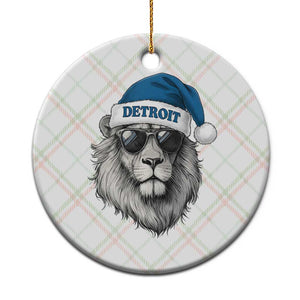 Vintage LF Christmas Ceramic Ornament Game Day Santa Hat Football Lovers TS10 1pc Christmas Plaid Print Your Wear