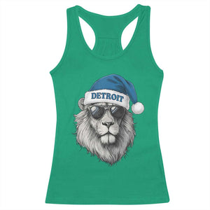Vintage LF Christmas Racerback Tank Top Game Day Santa Hat Football Lovers TS10 Irish Green Print Your Wear