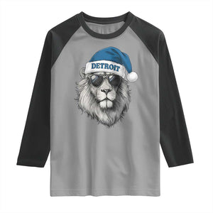 Vintage LF Christmas Raglan Shirt Game Day Santa Hat Football Lovers TS10 Sport Gray Black Print Your Wear