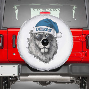 Vintage LF Christmas Spare Tire Cover Game Day Santa Hat Football Lovers TS10 White Print Your Wear