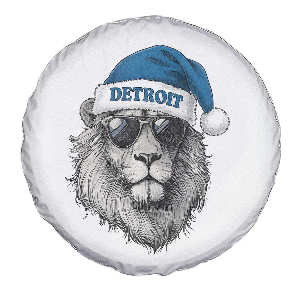 Vintage LF Christmas Spare Tire Cover Game Day Santa Hat Football Lovers TS10 Print Your Wear