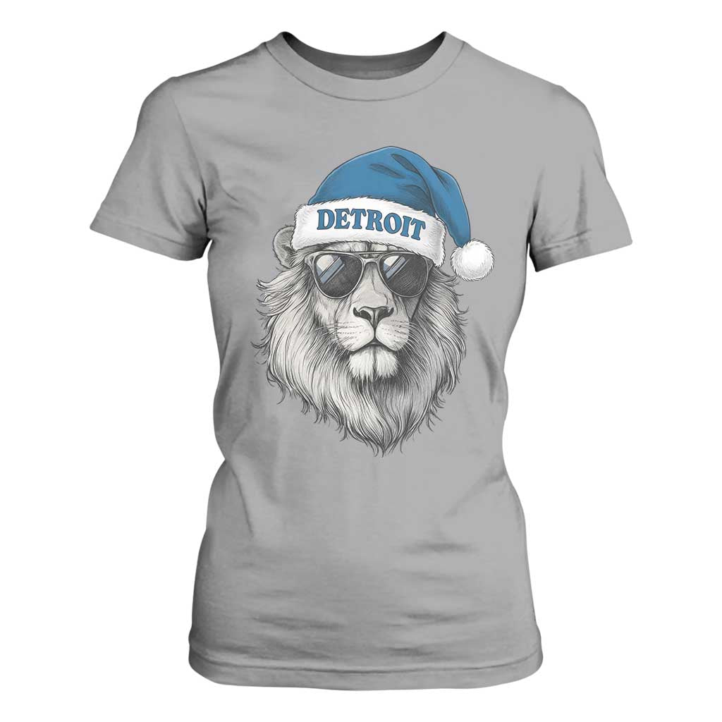 Vintage LF Christmas T Shirt For Women Game Day Santa Hat Football Lovers TS10 Sport Gray Print Your Wear
