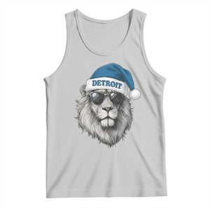 Vintage LF Christmas Tank Top Game Day Santa Hat Football Lovers TS10 Ash Print Your Wear