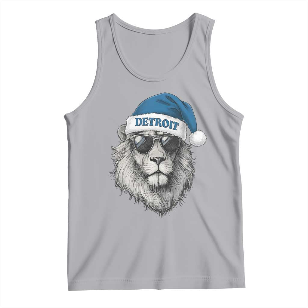 Vintage LF Christmas Tank Top Game Day Santa Hat Football Lovers TS10 Athletic Heather Print Your Wear