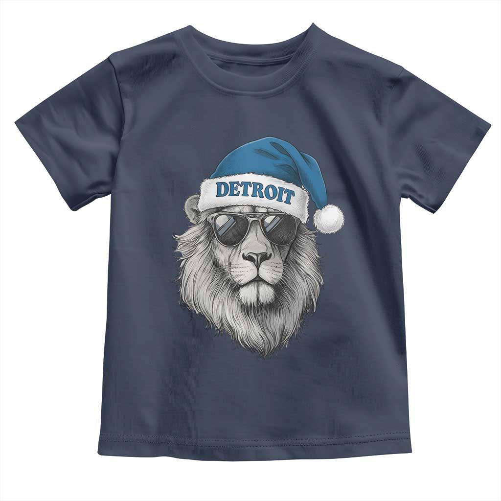 Vintage LF Christmas Toddler T Shirt Game Day Santa Hat Football Lovers TS10 Navy Print Your Wear