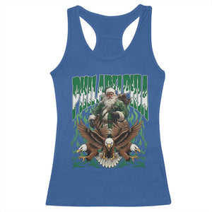 Funny Xmas Philly Racerback Tank Top Fly Santa Fly PFE Pride TS10 Royal Blue Print Your Wear