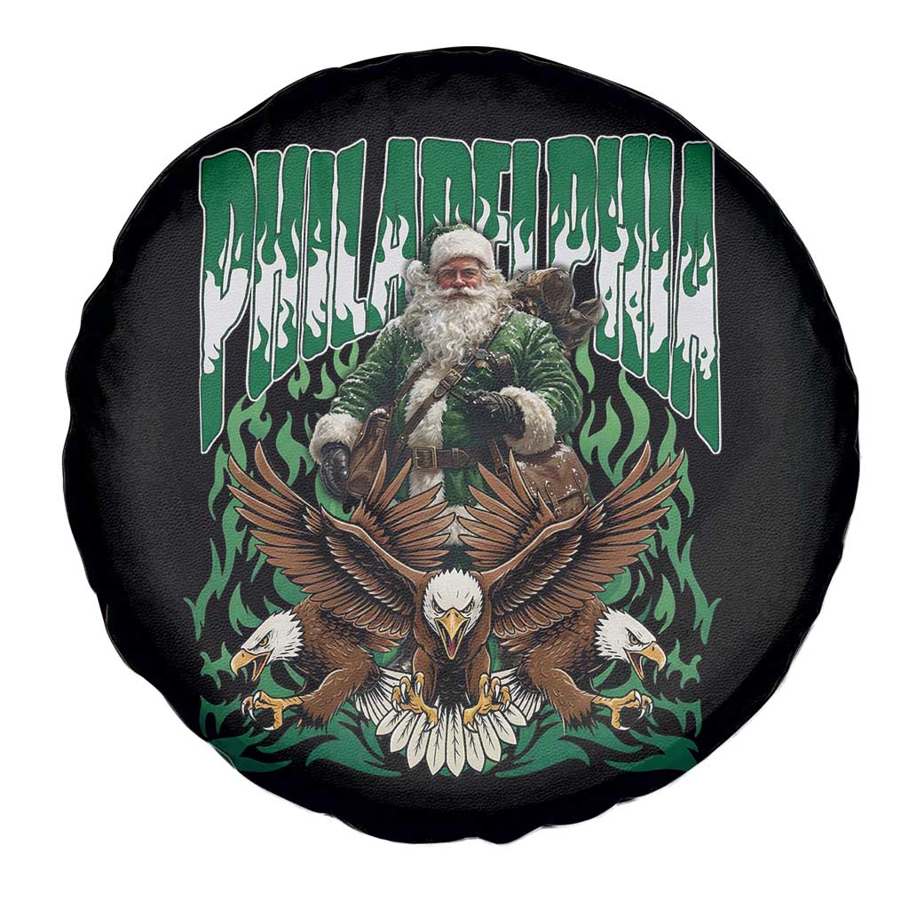 Funny Xmas Philly Spare Tire Cover Fly Santa Fly PFE Pride TS10 Print Your Wear