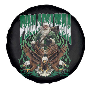 Funny Xmas Philly Spare Tire Cover Fly Santa Fly PFE Pride TS10 Print Your Wear
