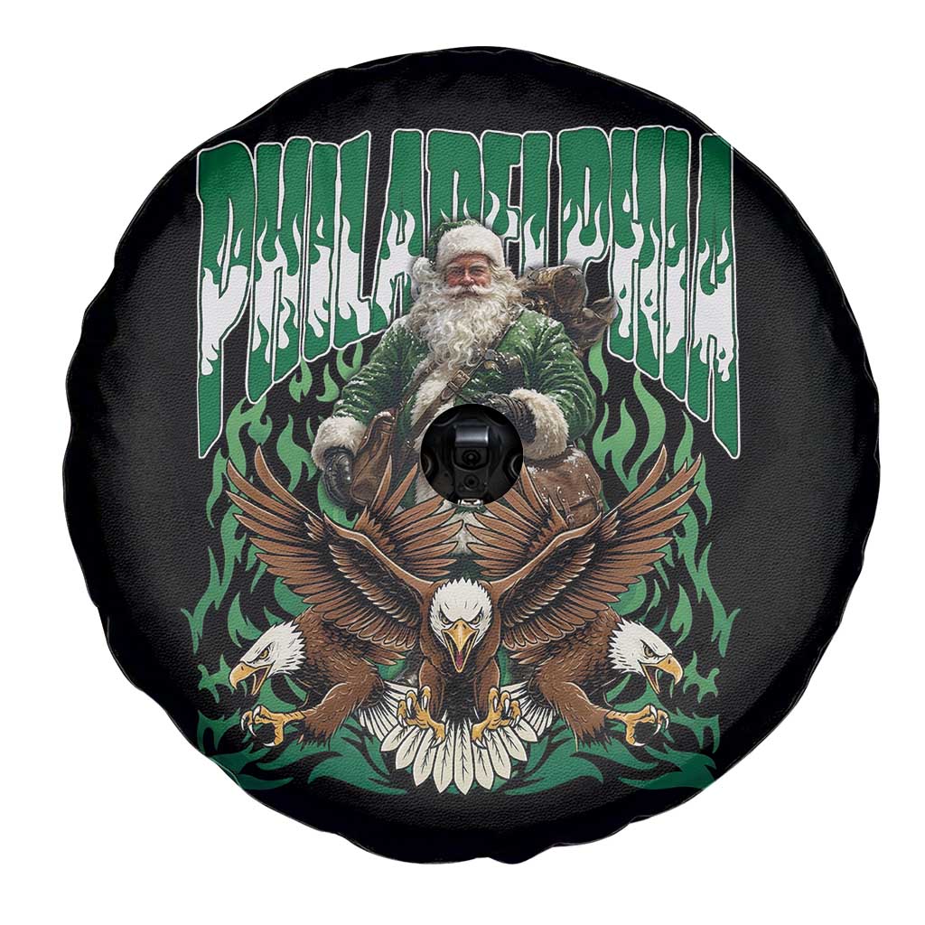 Funny Xmas Philly Spare Tire Cover Fly Santa Fly PFE Pride TS10 Print Your Wear
