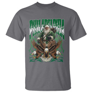 Funny Xmas Philly T Shirt Fly Santa Fly PFE Pride TS10 Charcoal Print Your Wear