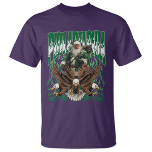 Funny Xmas Philly T Shirt Fly Santa Fly PFE Pride TS10 Purple Print Your Wear