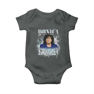 Funny Donica Lewinsky Baby Onesie Big Beautiful Bill Clinton Bubba Trump Bootleg TS10 Dark Heather Print Your Wear