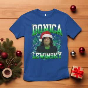 Funny Christmas Donica Lewinsky T Shirt Big Beautiful Bill Clinton Bubba Trump TS10 Royal Blue Print Your Wear