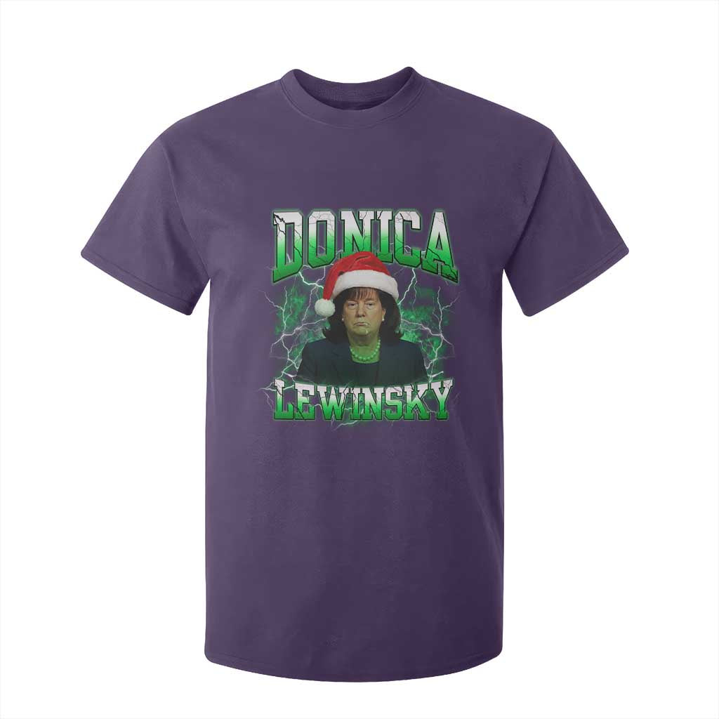 Funny Christmas Donica Lewinsky T Shirt For Kid Big Beautiful Bill Clinton Bubba Trump TS10 Purple Print Your Wear