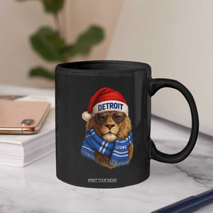 Vintage LF Christmas Coffee Mug Game Day Santa Hat Football Lovers TS10 Print Your Wear