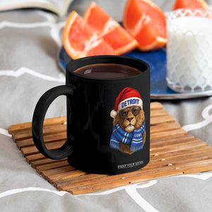 Vintage LF Christmas Coffee Mug Game Day Santa Hat Football Lovers TS10 Print Your Wear