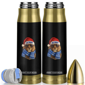 Vintage LF Christmas Bullet Tumbler Game Day Santa Hat Football Lovers TS10 Black Print Your Wear