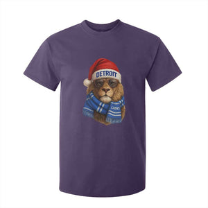 Vintage LF Christmas T Shirt For Kid Game Day Santa Hat Football Lovers TS10 Purple Print Your Wear