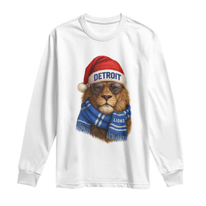 Vintage LF Christmas Long Sleeve Shirt Game Day Santa Hat Football Lovers TS10 White Print Your Wear