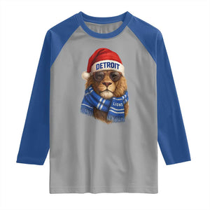 Vintage LF Christmas Raglan Shirt Game Day Santa Hat Football Lovers TS10 Sport Gray Royal Print Your Wear