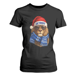 Vintage LF Christmas T Shirt For Women Game Day Santa Hat Football Lovers TS10 Black Print Your Wear