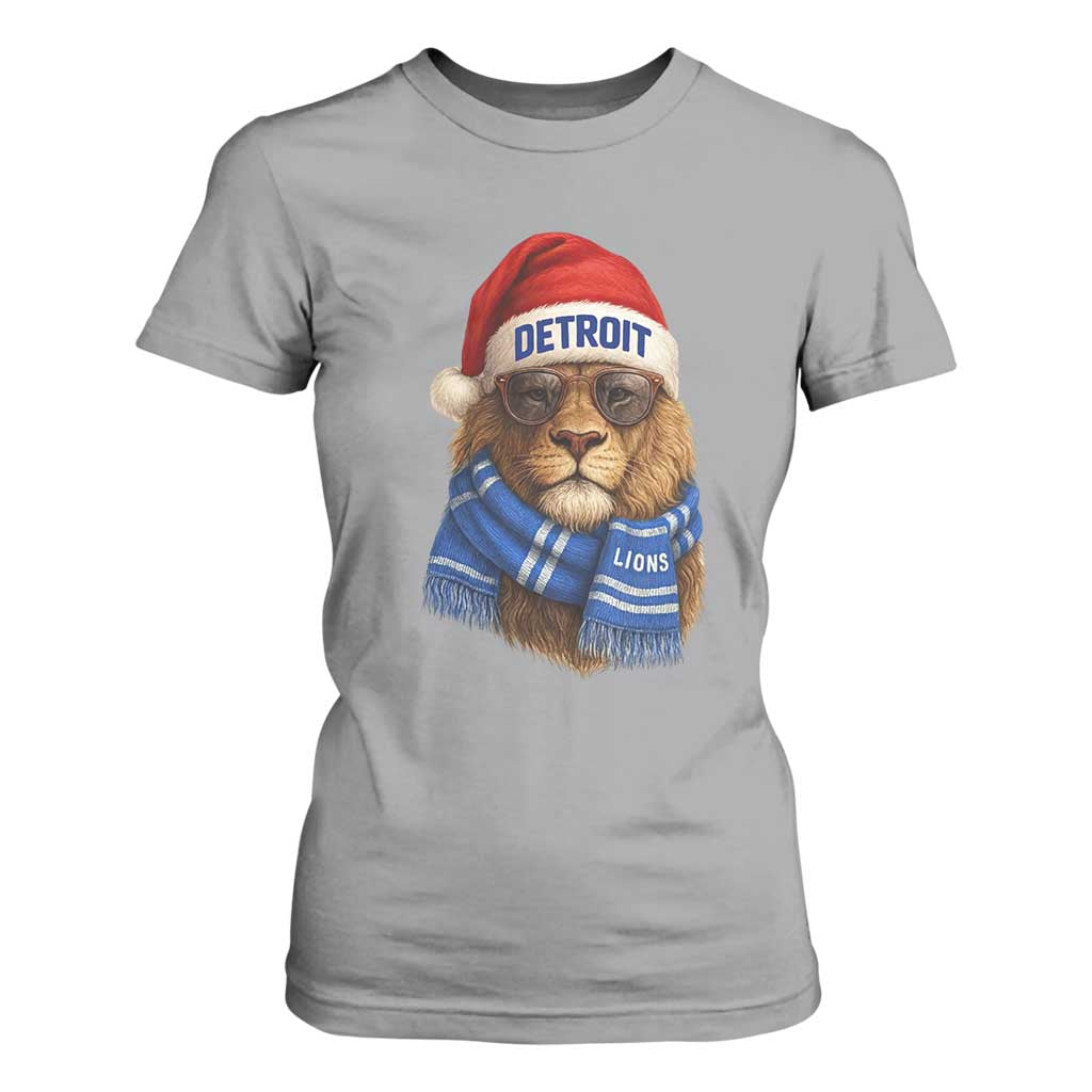 Vintage LF Christmas T Shirt For Women Game Day Santa Hat Football Lovers TS10 Sport Gray Print Your Wear
