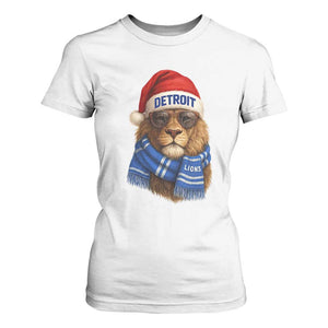 Vintage LF Christmas T Shirt For Women Game Day Santa Hat Football Lovers TS10 White Print Your Wear