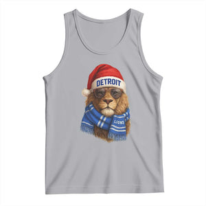 Vintage LF Christmas Tank Top Game Day Santa Hat Football Lovers TS10 Athletic Heather Print Your Wear