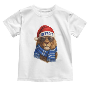 Vintage LF Christmas Toddler T Shirt Game Day Santa Hat Football Lovers TS10 White Print Your Wear