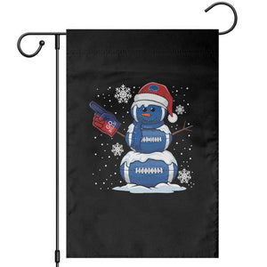 Christmas BFB Football Garden Flag Vintage 90s BFB Sports Fan Football Snowman Xmas Pajamas TS10 Black Print Your Wear