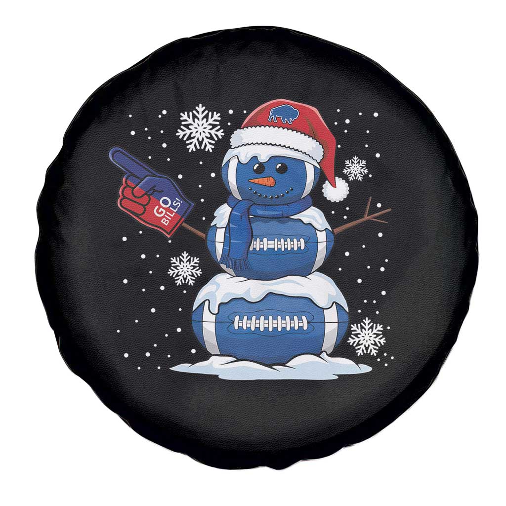 Christmas BFB Football Spare Tire Cover Vintage 90s BFB Sports Fan Football Snowman Xmas Pajamas TS10 Print Your Wear
