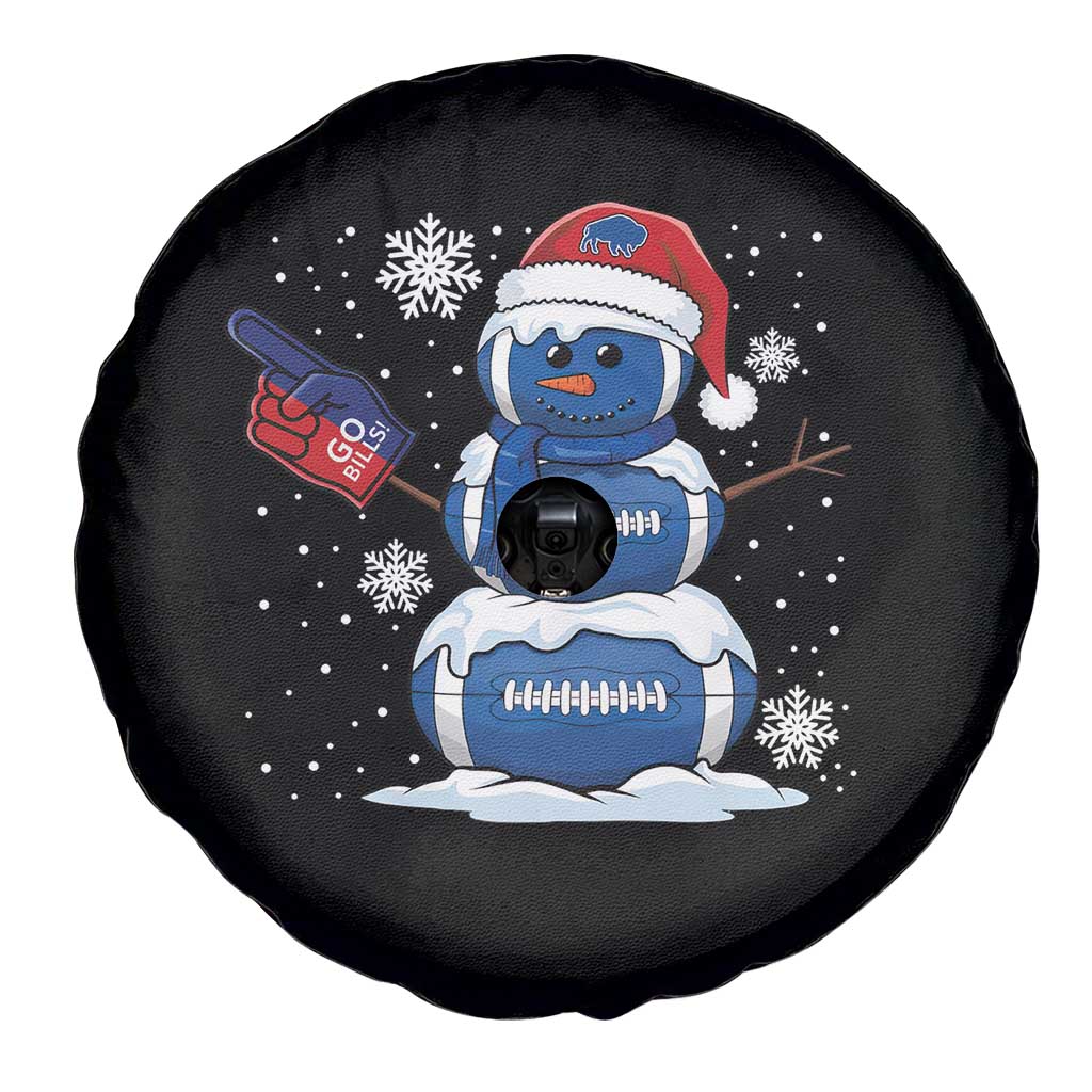 Christmas BFB Football Spare Tire Cover Vintage 90s BFB Sports Fan Football Snowman Xmas Pajamas TS10 Print Your Wear