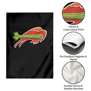 BFB Chicken Wing Garden Flag Vintage 90s BFB Sports Fan Game Day TS10 Print Your Wear