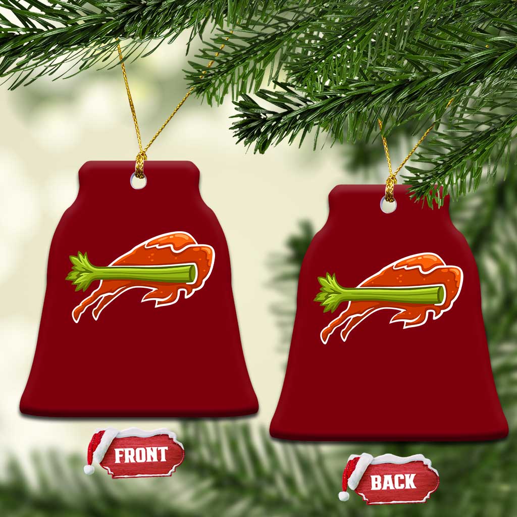 BFB Chicken Wing Ceramic Ornament Vintage 90s BFB Sports Fan Game Day TS10 Print Your Wear