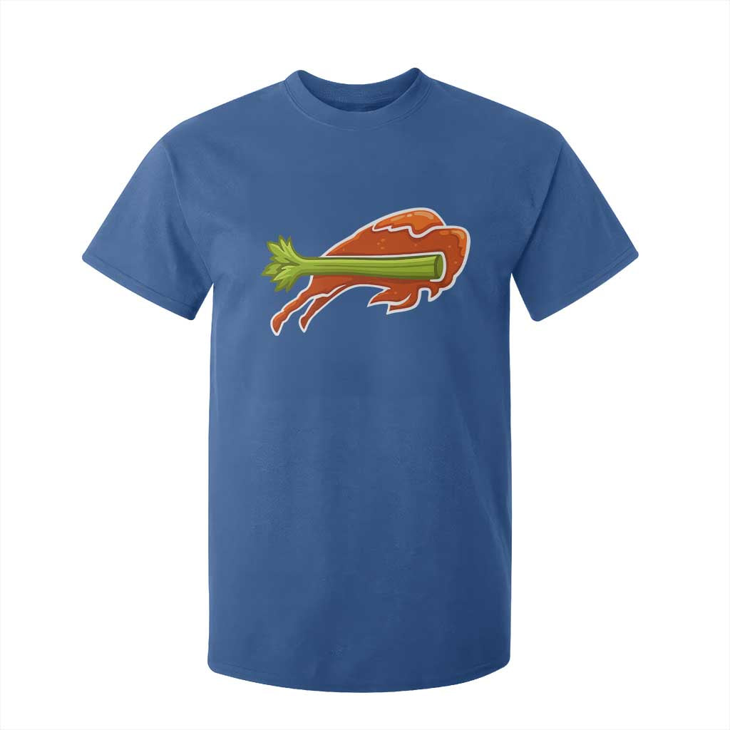 BFB Chicken Wing T Shirt For Kid Vintage 90s BFB Sports Fan Game Day TS10 Royal Blue Print Your Wear
