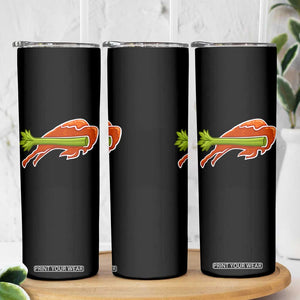 BFB Chicken Wing Skinny Tumbler Vintage 90s BFB Sports Fan Game Day TS10 Print Your Wear