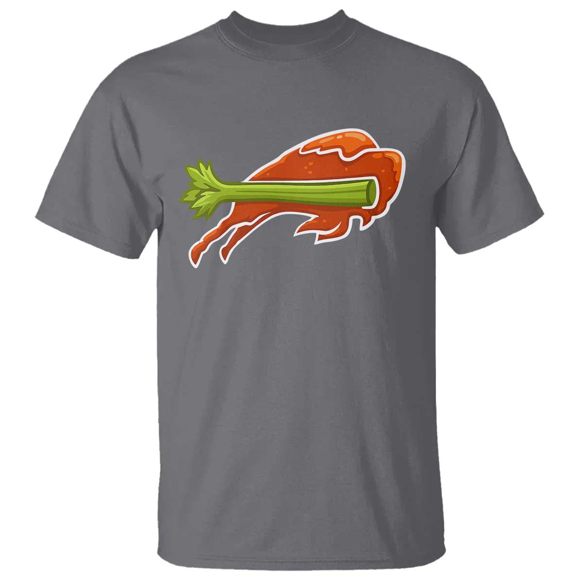 BFB Chicken Wing T Shirt Vintage 90s BFB Sports Fan Game Day TS10 Charcoal Print Your Wear